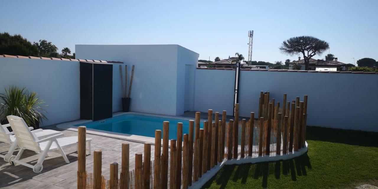 Palapa Beach , Chalet Con Piscina Privada Y Muy Cerca Del Mar Villa Chiclana de la Frontera Esterno foto